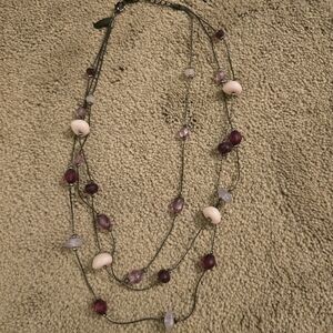 Elegant Multi-Color Beaded Necklace